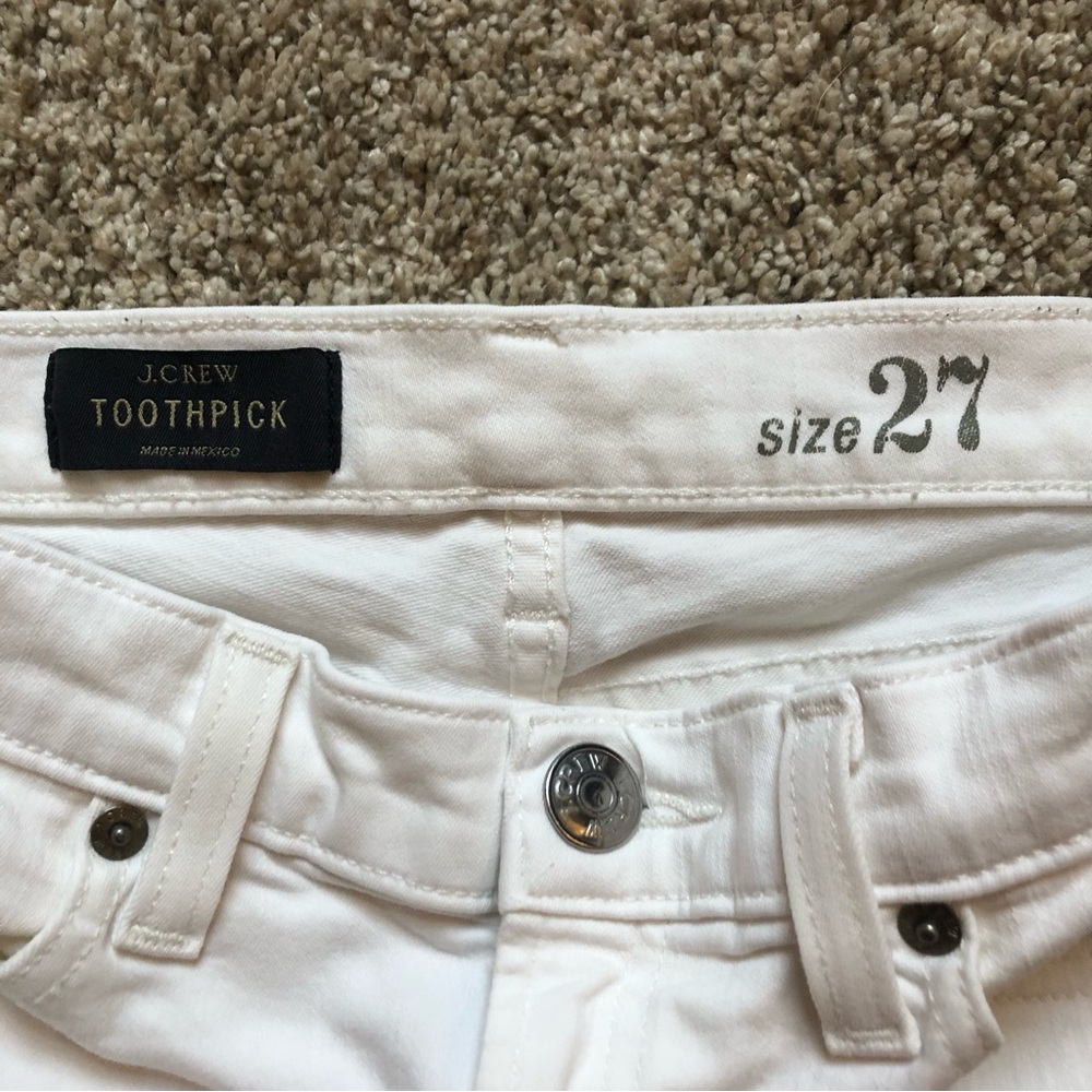 J. Crew toothpick skinny jeans - Picture 2 of 7